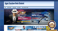 Desktop Screenshot of agentaruhanbolasbobet.com